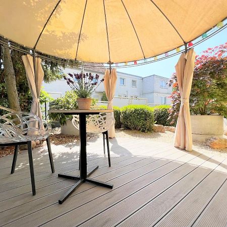 Korbstadt-Villa Rattan-Design Mit Balkon, Garten, Arbeitsplatz, Kueche Лихтенфельс Экстерьер фото